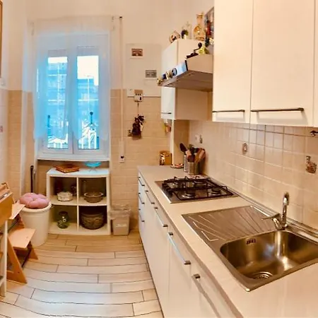 Family In Apartament *